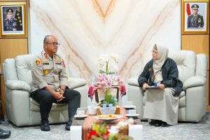 Kapolda Sulbar Audiensi dengan Kepala BPS, Bahas Data Ekonomi dan Potensi Wilayah
