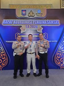 Hadiri Rakor Samsat Nasional di Semarang, Dirlantas Polda Sulbar Komitmen Perkuat Sinergi dan Transformasi Digital