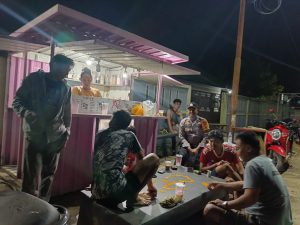 Patroli Blue Light Polsek Belawa Sasar Sejumlah Lokasi, Cegah Gangguan Kamtibmas