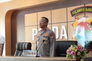 Wakapolda Sulbar Hadiri Pengukuhan Pimpinan Pusat KBPP Polri Masa Bakti 2026–2031 Secara Daring